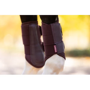 LeMieux Arika Mesh Brushing Boots  - Damson in Damson