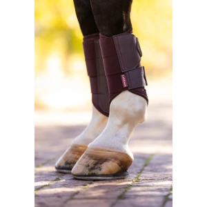LeMieux Arika Mesh Brushing Boots  - Damson in Damson