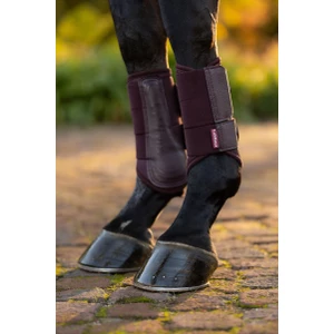 LeMieux Arika Mesh Brushing Boots  - Damson in Damson