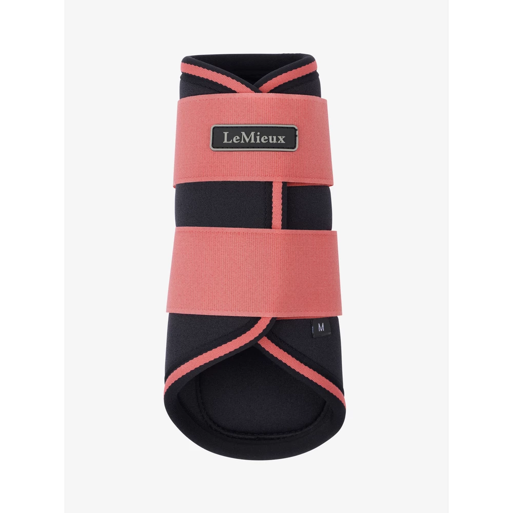 LeMieux Grafter Brushing Boots  - Cranberry in Cranberry