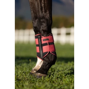 LeMieux Grafter Brushing Boots  - Cranberry in Cranberry