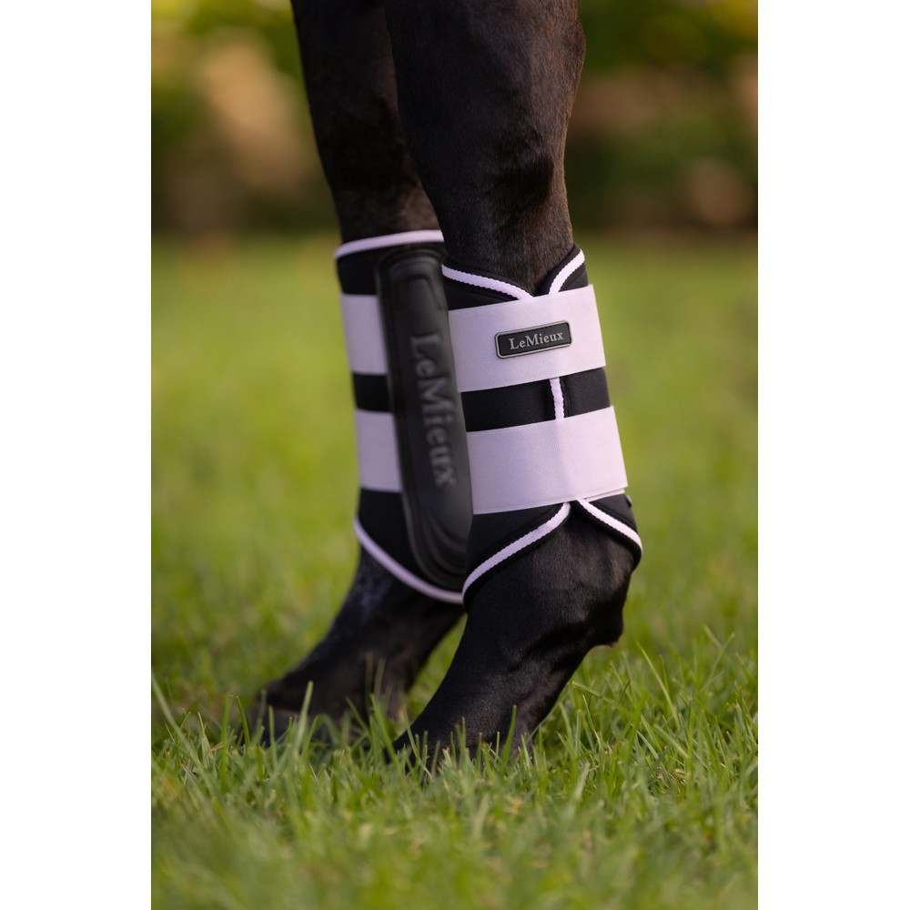 LeMieux Grafter Brushing Boots - Lilac