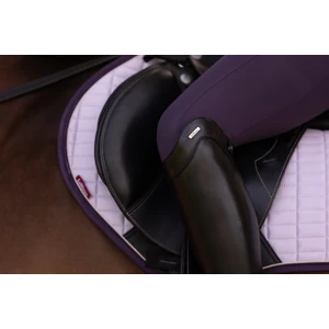 LeMieux Suede Close Contact Square  - Lilac in Lilac