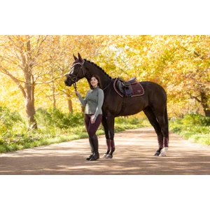 LeMieux Loire Classic Close Contact Square  - Damson in Damson