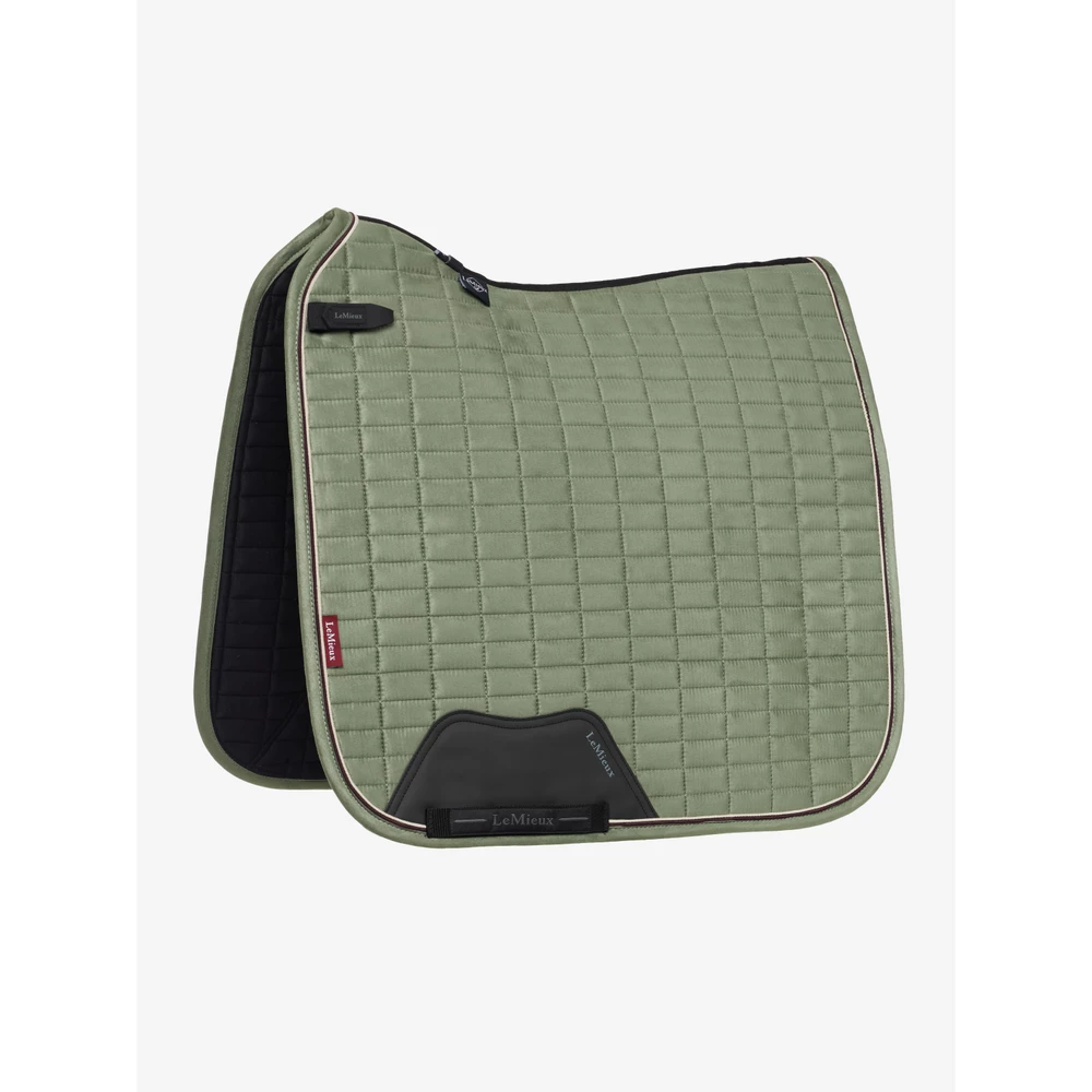 LeMieux Suede Dressage Square  - Rosemary in Rosemary