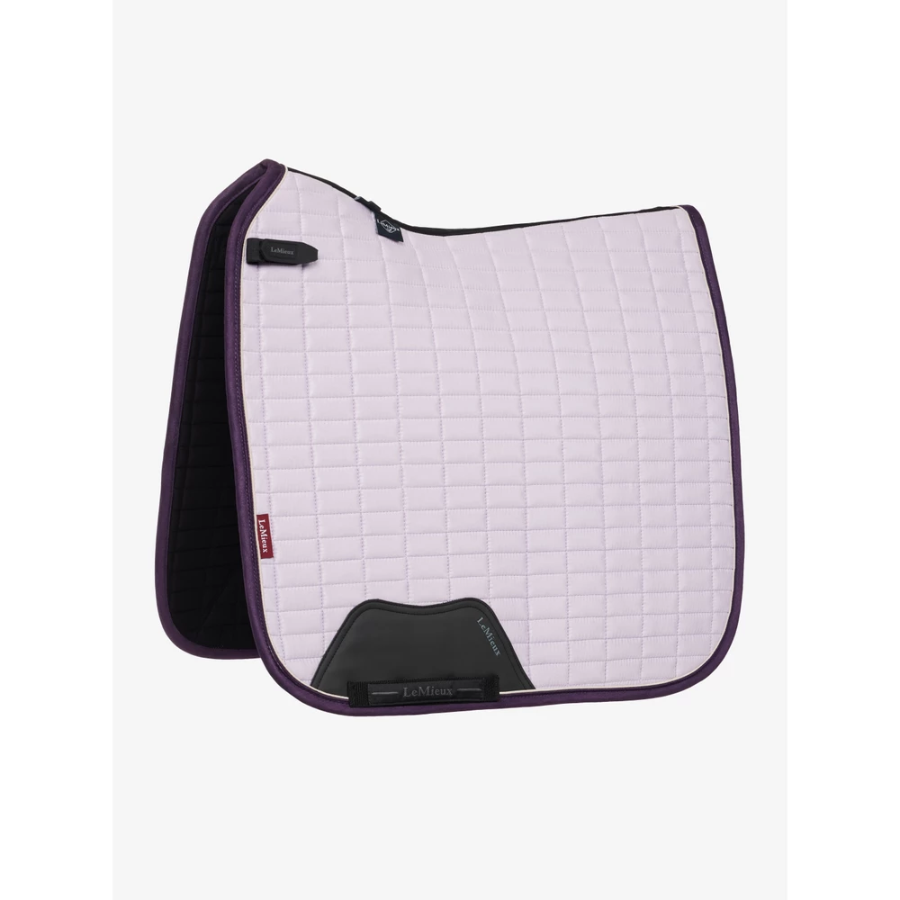 LeMieux Suede Dressage Square  - Lilac in Lilac