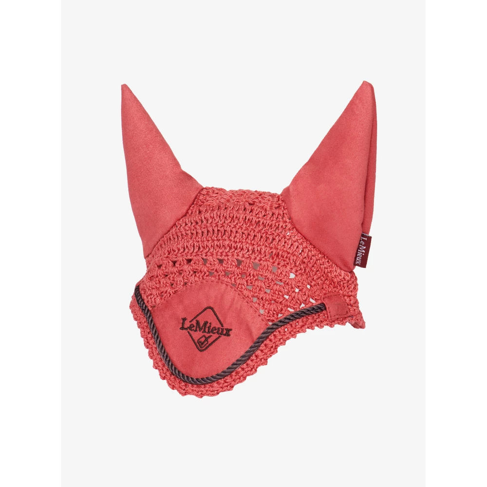 LeMieux Hobby Horse Fly Hood  - Cranberry in Cranberry