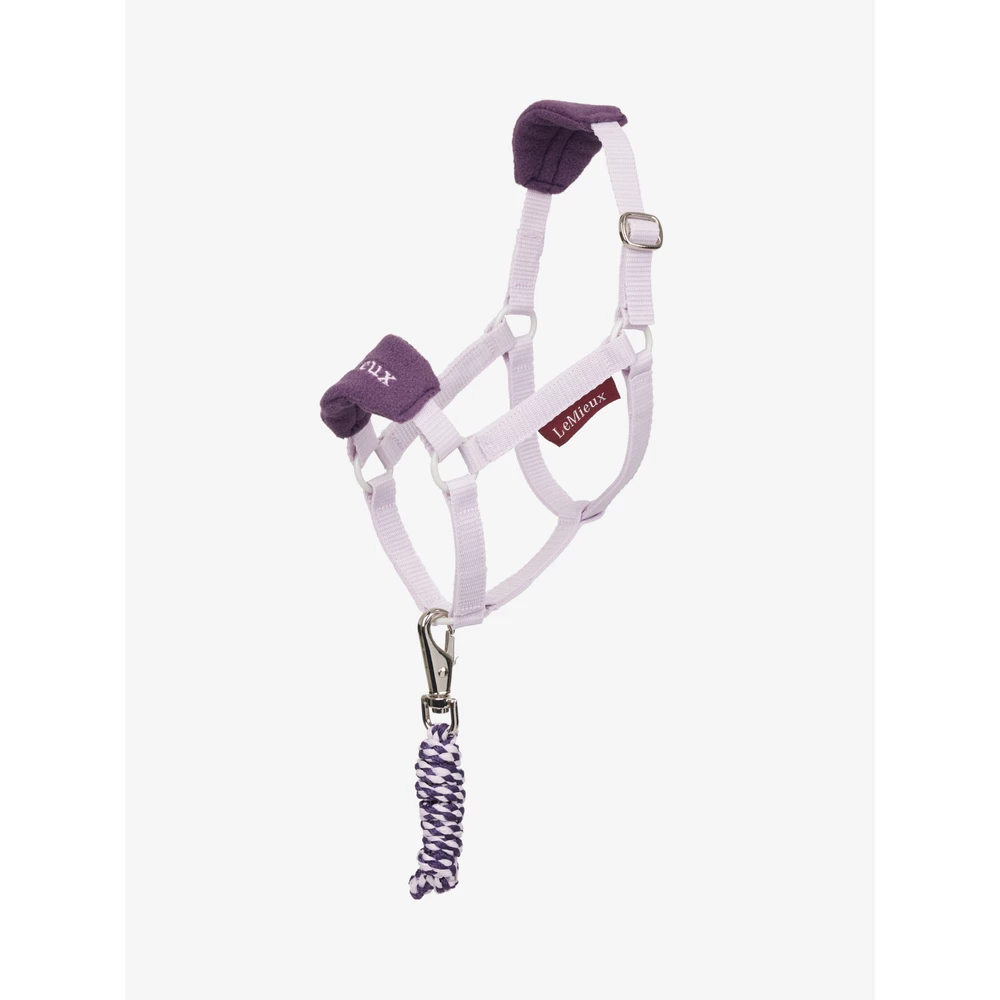 LeMieux Hobby Horse Vogue Headcollar & Leadrope  - Lilac in Lilac