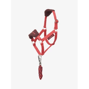 LeMieux Hobby Horse Vogue Headcollar & Leadrope  - Cranberry in Cranberry