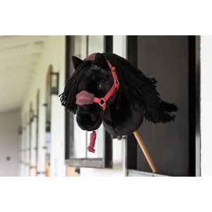 LeMieux Hobby Horse Vogue Headcollar & Leadrope  - Cranberry in Cranberry