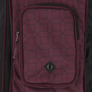 QHP Boot bag collection - Wine red in Wine Red