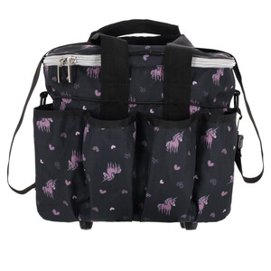 QHP Grooming bag Lize - Black/violet 