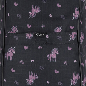 QHP Boot bag Lize - Black/violet in Black/violet