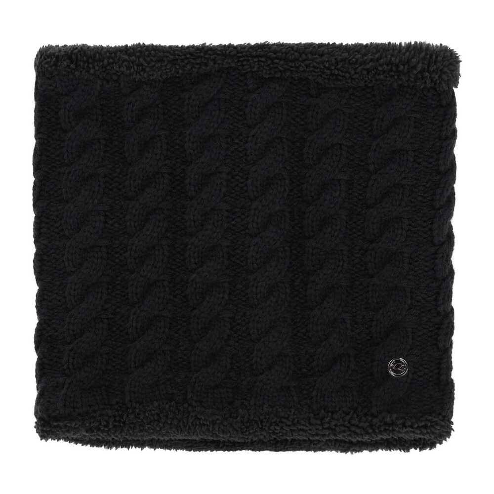 QHP Neckwarmer Zahra - Black in Black