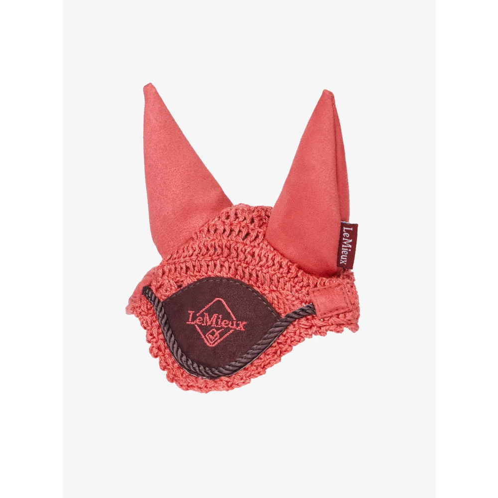 LeMieux Toy Pony Fly Hood  - Cranberry in Cranberry