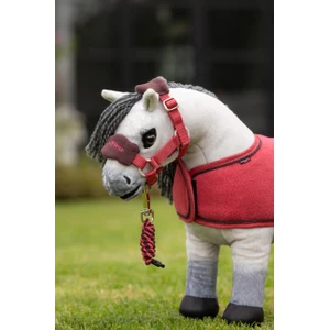 LeMieux Toy Pony Vogue Headcollar & Leadrope  - Cranberry 