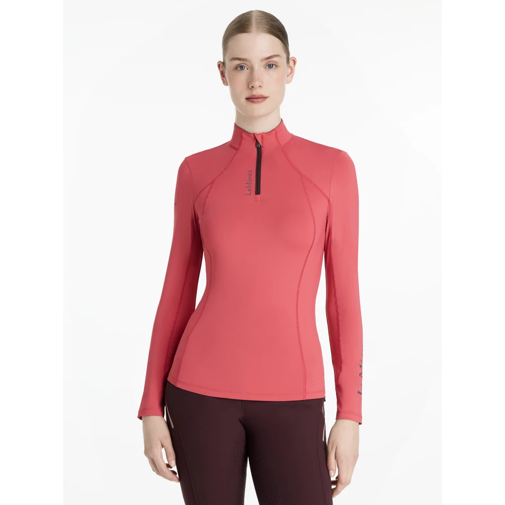 LeMieux Classique Base Layer  - Cranberry in Cranberry