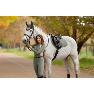 LeMieux Philippa Mesh Base Layer  - Rosemary in Rosemary