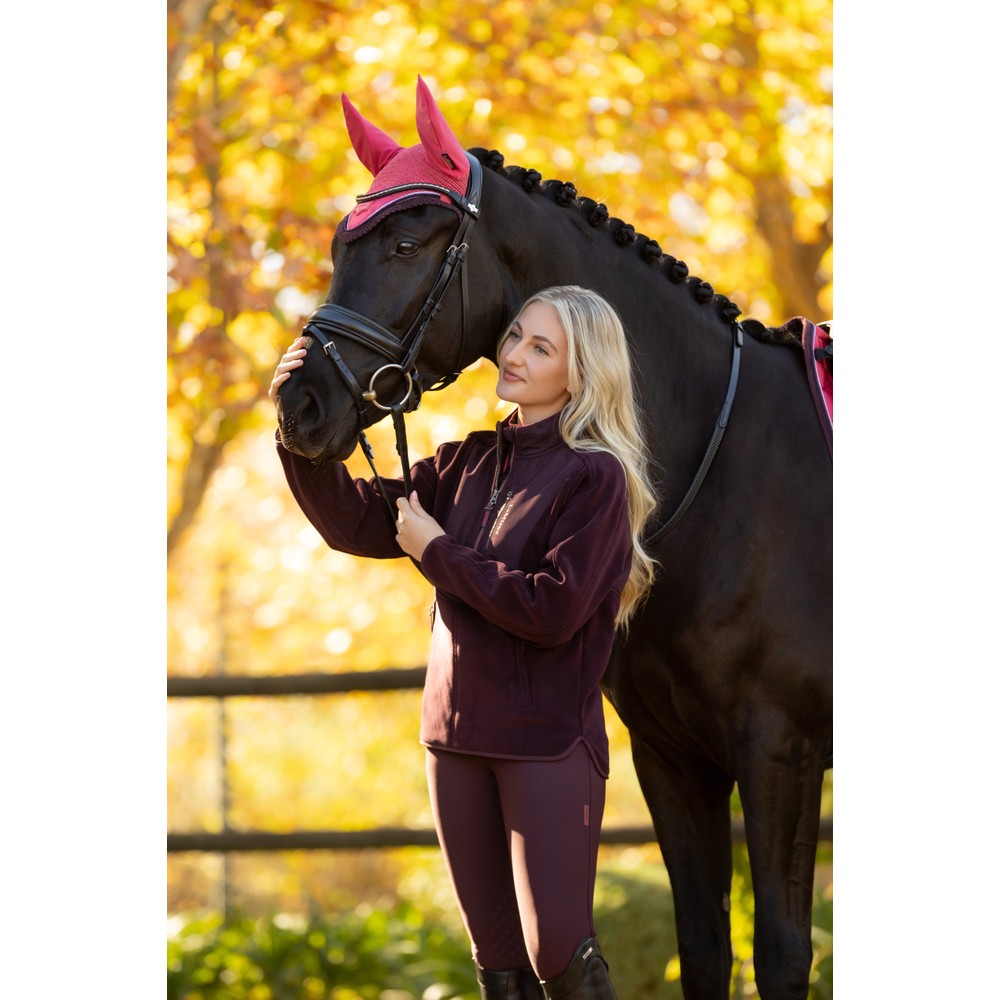 LeMieux Clara Hybrid Fleece - Damson