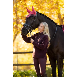 LeMieux Clara Hybrid Fleece  - Damson in Damson
