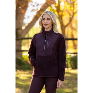 LeMieux Clara Hybrid Fleece  - Damson in Damson