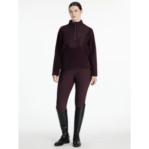 LeMieux Clara Hybrid Fleece  - Damson in Damson