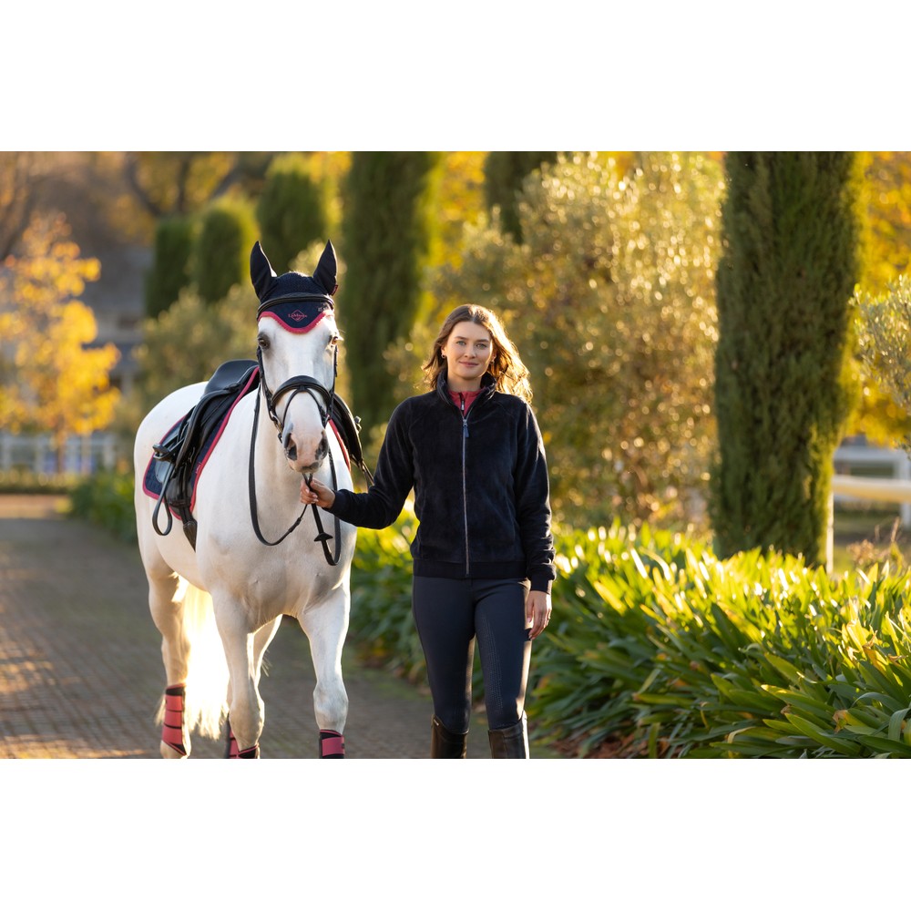 LeMieux Liberty Fleece Zip Through - Navy