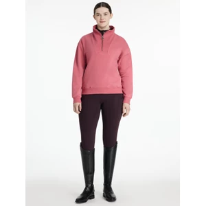 LeMieux Keira Quarter Zip Sweat  - Cranberry 