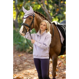 LeMieux Keira Quarter Zip Sweat  - Lilac in Lilac
