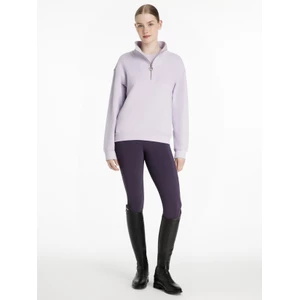 LeMieux Keira Quarter Zip Sweat  - Lilac in Lilac