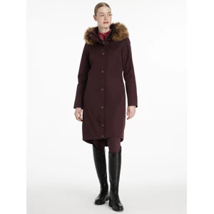 LeMieux Anya Waterproof Riding Coat  - Damson in Damson