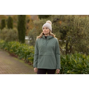 LeMieux Phoebe Half Zip Waterproof Anorak  - Rosemary in Rosemary