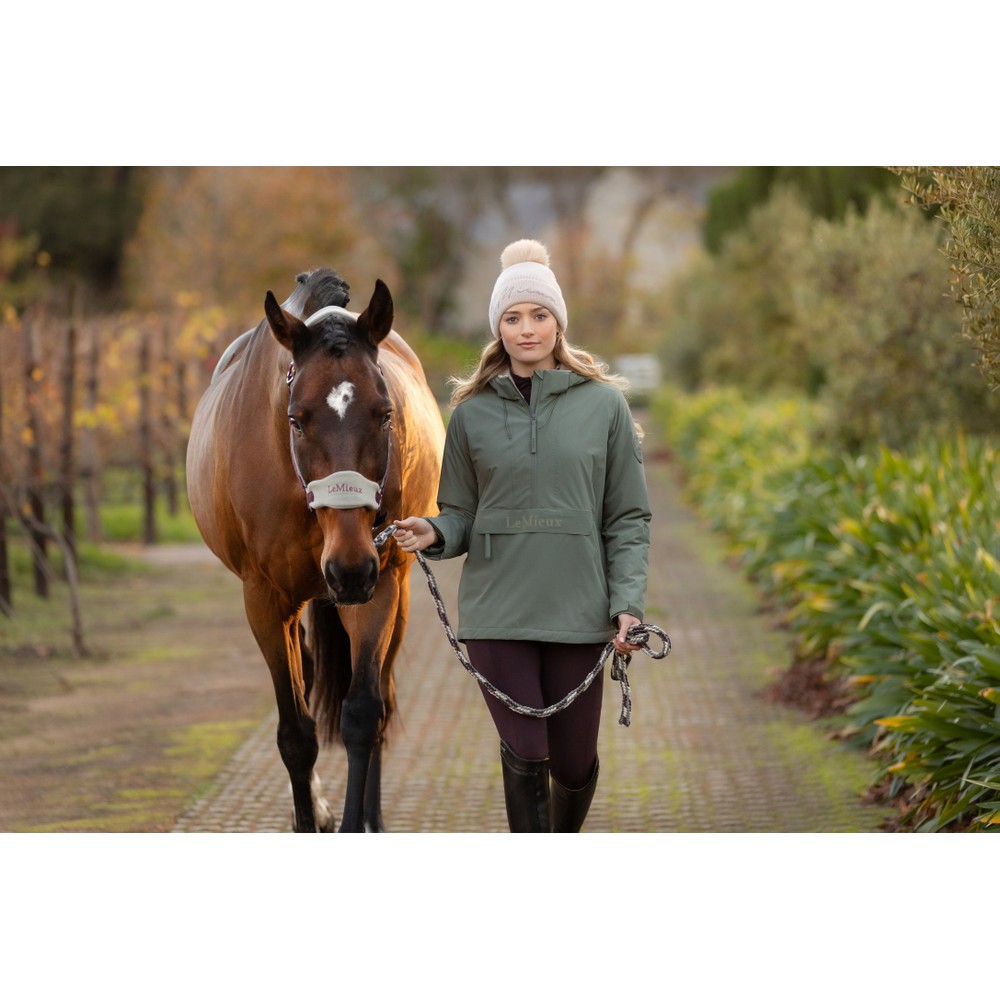 LeMieux Phoebe Half Zip Waterproof Anorak - Rosemary