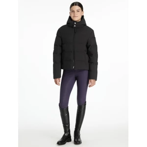 LeMieux Young Rider Daisy Waterproof Coat  - Black in Black