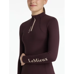 LeMieux Young Rider Classique Base Layer  - Damson in Damson