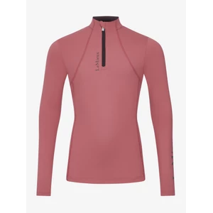 LeMieux Young Rider Classique Base Layer  - Cranberry in Cranberry
