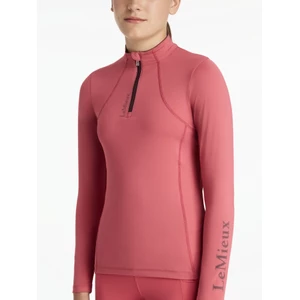 LeMieux Young Rider Classique Base Layer  - Cranberry in Cranberry