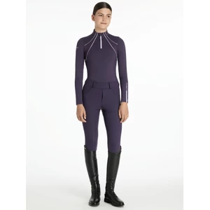 LeMieux Young Rider Mia Mesh Base Layer  - Juniper in Juniper