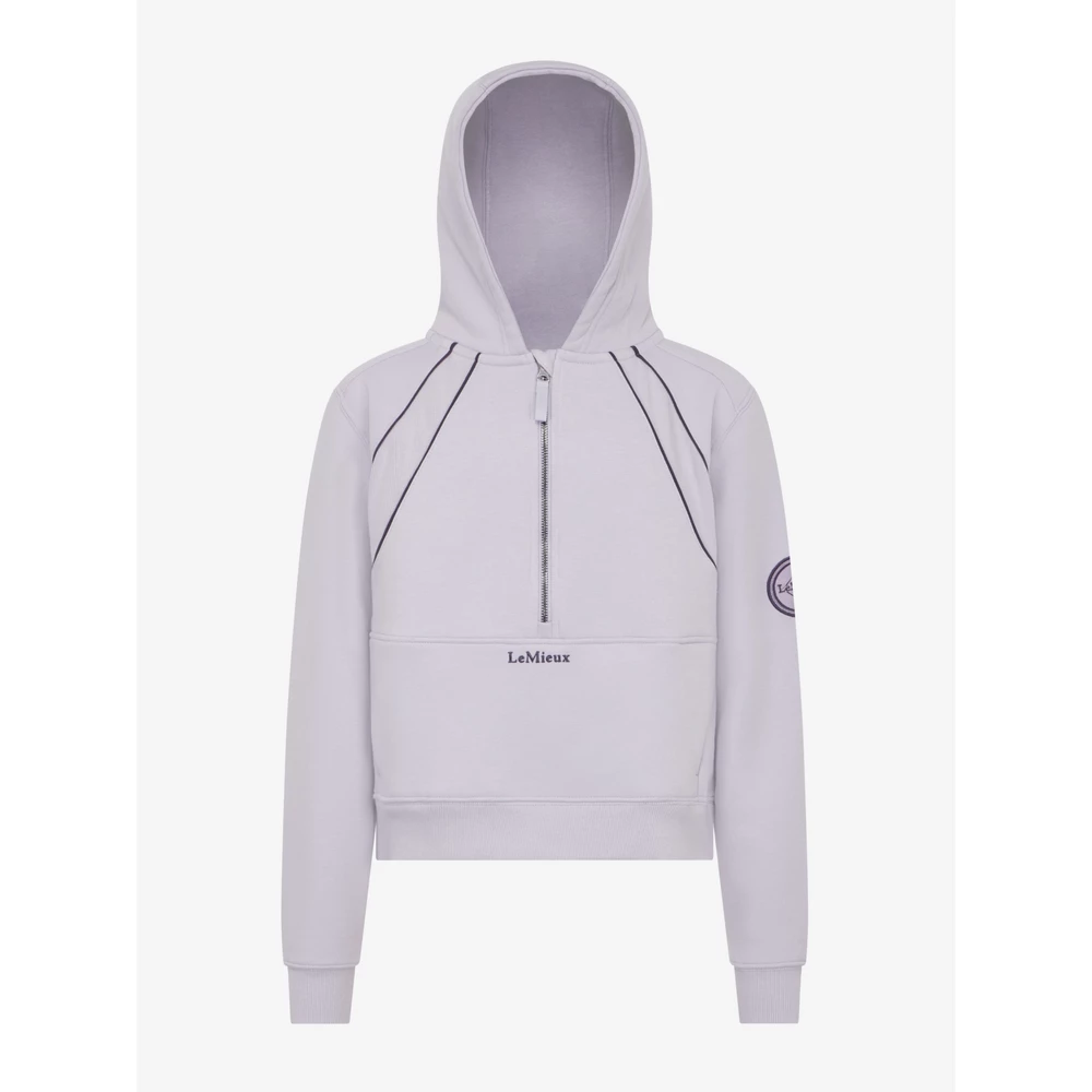 LeMieux Young Rider Hettie Half Zip Hoodie  - Lilac in Lilac