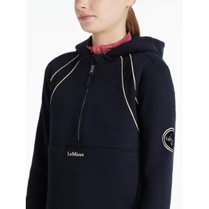 LeMieux Young Rider Hettie Half Zip Hoodie  - Navy in Navy