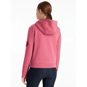 LeMieux Young Rider Hettie Half Zip Hoodie  - Cranberry in Cranberry