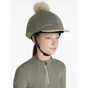 LeMieux Classique Pom Hat Silk  - Rosemary in Rosemary