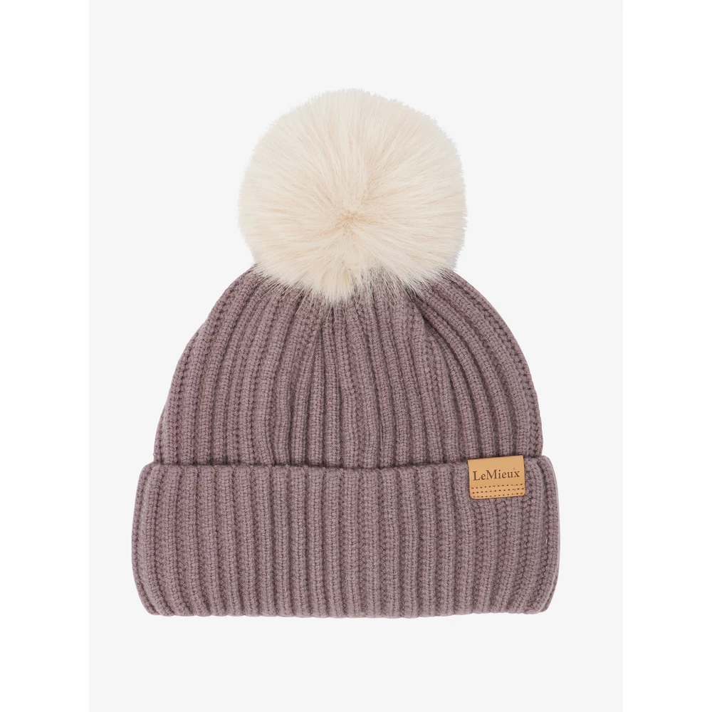 LeMieux Clara Rib Beanie  - Walnut in Walnut