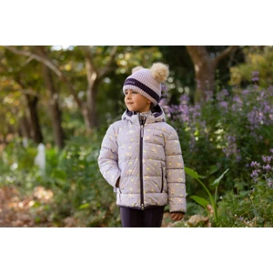 LeMieux Mini Printed Lilo Puffer Jacket  - Lilac in Lilac