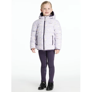 LeMieux Mini Printed Lilo Puffer Jacket  - Lilac in Lilac