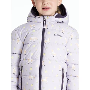 LeMieux Mini Printed Lilo Puffer Jacket  - Lilac in Lilac