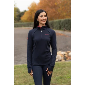 LeMieux Frances Quarter Zip Fleece  - Navy in Navy
