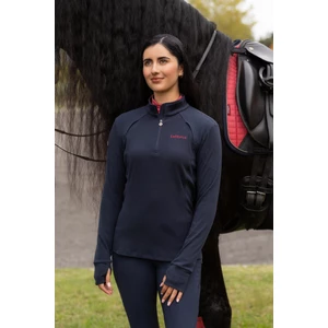 LeMieux Frances Quarter Zip Fleece  - Navy in Navy