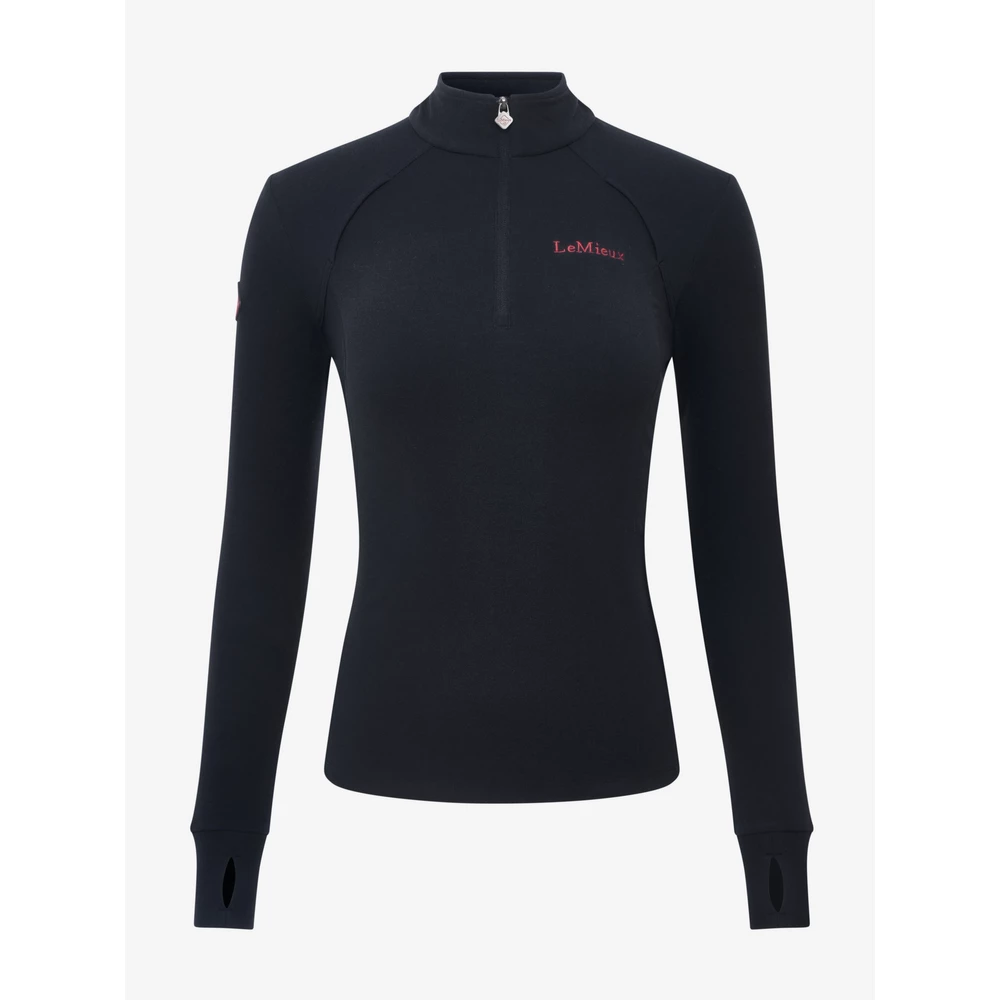 LeMieux Frances Quarter Zip Fleece  - Navy in Navy