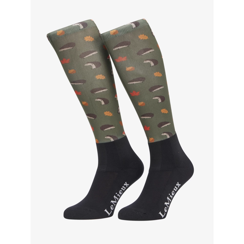 LeMieux Footsie Socks  - Hedgehogs in Hedgehogs